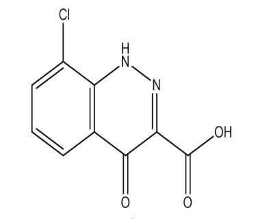 8-Chloro-4-oxo-1,4-dihydrocinnoline-3-carboxylic acid，cas90272-09-6