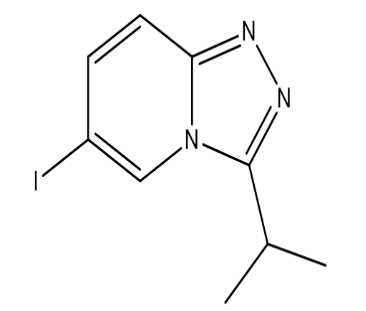 6-Iodo-3-isopropyl-[1,2,4]triazolo[4,3-a]pyridine，cas1241507-66-3