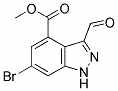 6-溴-3-醛基-吲唑-4-羧酸甲酯,CAS:885518-85-4
