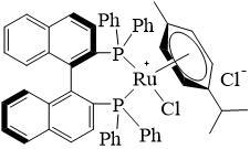 cas:145926-28-9,氯代[(R)-(+)-2,2&#039;-双(二苯基膦)-1,1&#039;-联萘](p-伞花素)氯化钌(II),(R)-RuCl[(p-cymene)(BINAP)]Cl