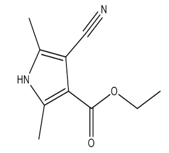 4-氰基-2,5-二甲基吡咯-3-甲酸乙酯，cas67271-63-0