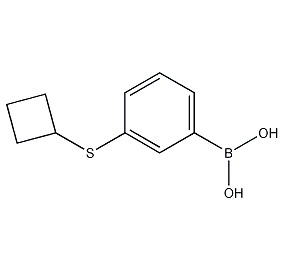 3-(环丁基硫代)苯硼酸,CAS：1256346-42-5