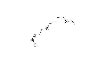 顺式二氯二(二乙基硫醚)铂(II) cas:15442-57-6