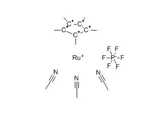 Pentamethylcyclopentadienyltris (acetonitrile)ruthenium(II) hexafluorophosphate cas：99604-67-8