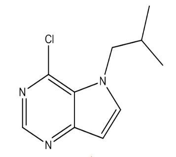 4-Chloro-5-isobutyl-5H-pyrrolo[3,2-d]pyrimidine，cas871024-46-3