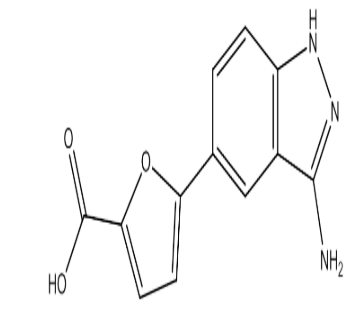5-(3-Amino-1H-indazol-5-yl)fur-2-carboxylic acid,cas871708-18-8