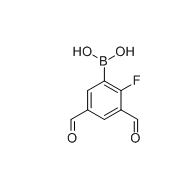 2-氟-3,5-二甲酰基苯基硼酸,CAS：870778-85-1