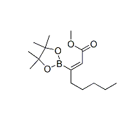 Methyl (Z)-oct-2-enoate-3-boronic acid pinacol ester,CAS：352534-74-8