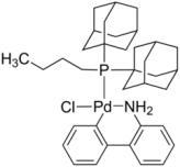 CAS号 : 1375477-29-4,氯[(正丁基二(1-金刚烷基)膦)-2-(2-氨基联苯)]钯(II),cataCXium A Pd G2