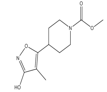 Methyl 4-(3-hydroxy-4-methylisoxazol-5-yl)piperidine-1-carboxylate，cas321904-86-3