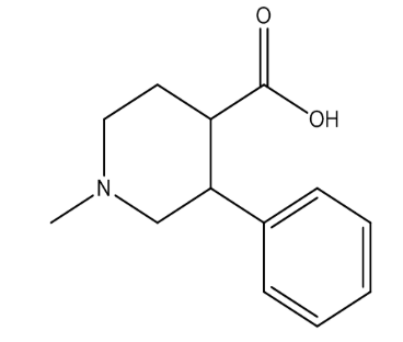 1-甲基-3-苯基哌啶-4-羧酸,cas658712-69-7