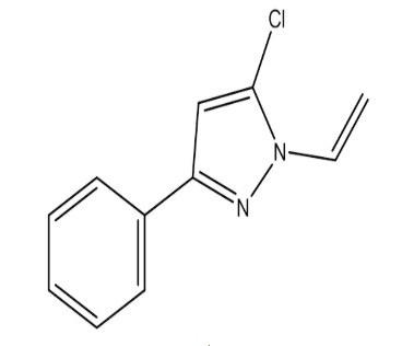 5-Chloro-3-phenyl-1-vinyl-1H-pyrazole，cas67000-41-3