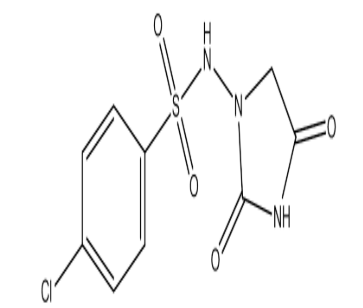 4-Chloro-N-(2,4-dioxoimidazolidin-1-yl)benzenesulfonamide，cas30458-49-2