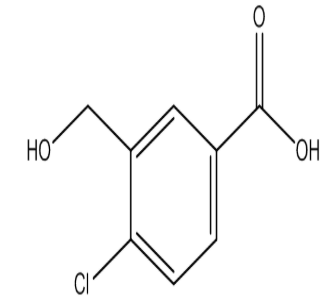 4-Chloro-3-(hydroxymethyl)benzoic acid，cas1187238-15-8