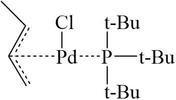 cas:1334497-00-5,巴豆基三叔丁基膦氯化钯,PdCl(crotyl)(PtBu3)