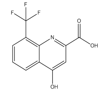 4-Hydroxy-8-(trifluoromethyl)quinoline-2-carboxylic acid，cas36308-81-3