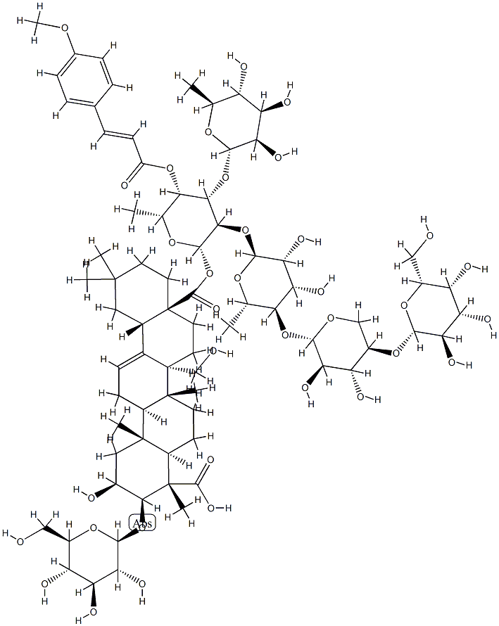 远志皂苷B,CAS:35906-36-6