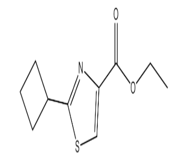 Ethyl 2-cyclobutylthiazole-4-carboxylate,cas156589-98-9