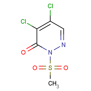4,5-二氯-2-甲基磺酰哒嗪-3-酮,CAS:91626-52-7