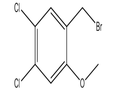 1-(Bromomethyl)-4,5-dichloro-2-methoxybenzene，cas37420-52-3