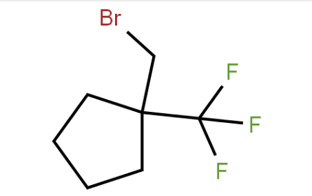 1-（溴甲基）-1-（三氟甲基）环戊烷，cas2091636-18-7