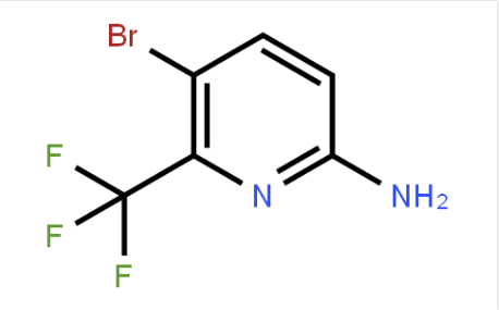 2-三氟甲基-3-溴-6-氨基吡啶，cas882500-21-2