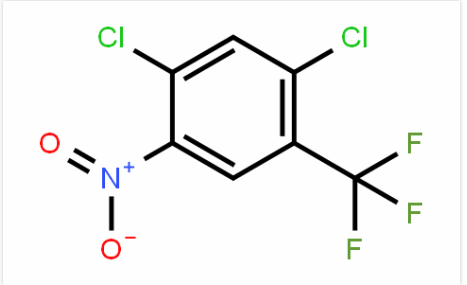 2,4-二氯-5-硝基三氟甲苯，cas400-70-4