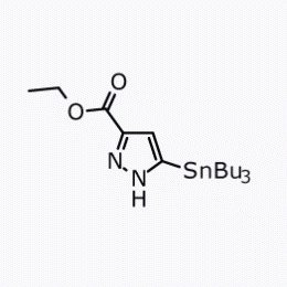 cas:141998-85-8,5-Tributylstnyl-1H-pyrazole-3-carboxylic acid ethyl ester