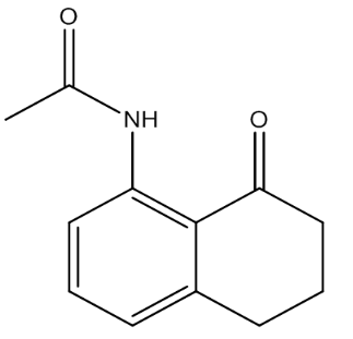 N-(8-Oxo-5,6,7,8-tetrahydronaphthalen-1-yl)acetamide，cas110139-15-6