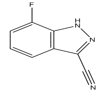 7-Fluoro-1H-indazole-3-carbonitrile，cas1352395-36-8