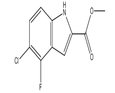 Methyl 5-chloro-4-fluoro-1H-indole-2-carboxylate，cas480450-89-3