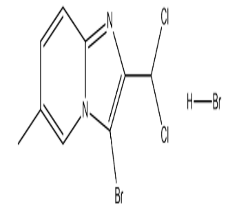 3-Bromo-2-(dichloromethyl)-6-methylimidazo[1,2-a]pyridine hydrobromide，cas1332604-23-5