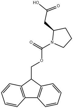 (R)-N-Fmoc-吡咯烷-2-乙酸,CAS:193693-61-7