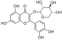 槲皮素-3-D-木糖甙,CAS:549-32-6