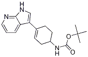 [4-（1H-吡咯[2,3-b]吡啶-3-基）-环己-3-烯基]-氨基甲酸叔丁酯,CAS:1001414-20-5