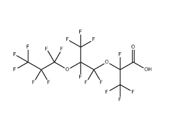 全氟-2,5-二甲基-3,6-二氧杂壬酸，cas13252-14-7