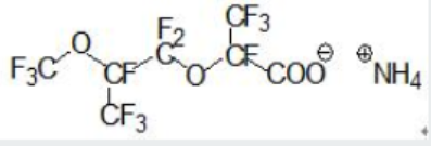 全氟-2,5-二甲基-3,6-二氧杂庚酸铵盐（20%水溶液），cas510774-77-3