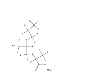 全氟-2,5-二甲基-3,6-二氧杂壬酸铵盐（20%水溶液），cas13043-05-5