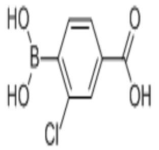 4-羧基-2-氯苯硼酸,CAS:851335-09-6