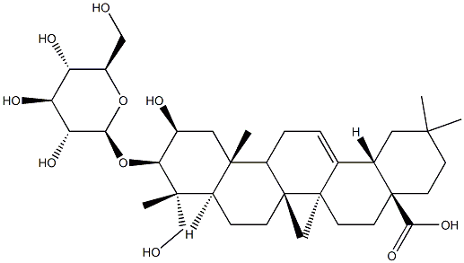 贝萼皂苷元-3- O-Β-D-吡喃葡萄糖苷,CAS:104513-86-2