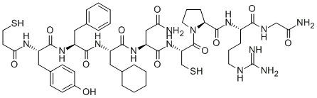 (Deamino-Cys1,β-cyclohexyl-Ala4,Arg8)-Vasopressin trifluoroacetate salt,CAS:500170-27-4