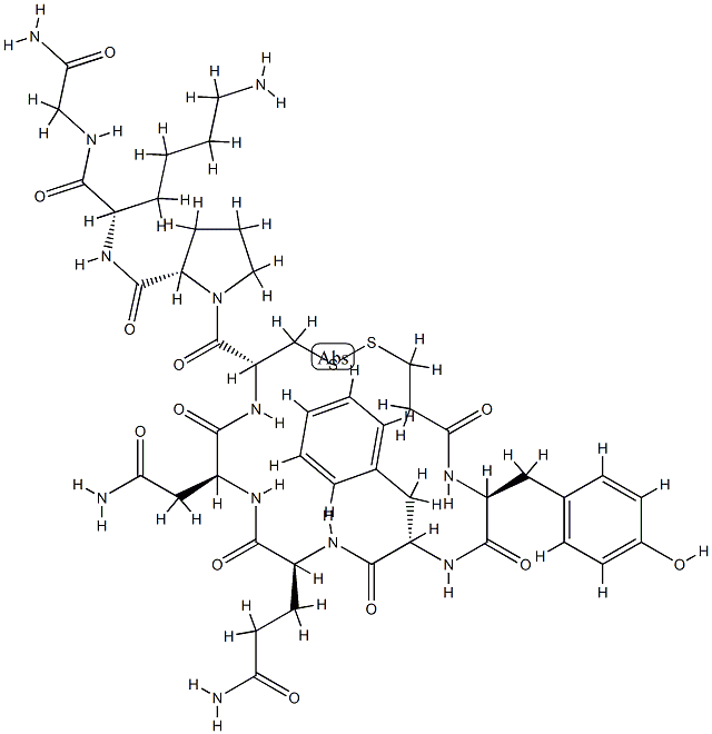 (Deamino-Cys1,Lys8)-Vasopressin，CAS：2989-84-6