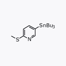 2-甲基硫代-5-(三正基锡)吡啶,cas:611168-64-0