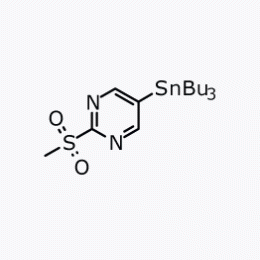 2-甲基磺酰基-5-(三正丁锡)嘧啶,cas:122476-85-1