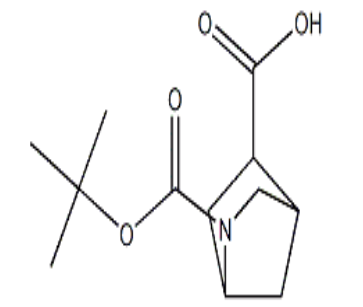 8-​Azabicyclo[3.2.1]​octe-​2-​carboxylic acid, hydrochloride (1:1)​, (1R,​2S,​5R)​-​rel- ， CAS: 1956309-65-1