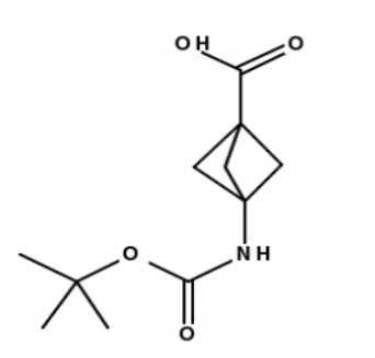 3-{[(tert-butoxy)carbonyl]amino}bicyclo[1.1.1]pente-1-carboxylic acid,CAS: 303752-38-7