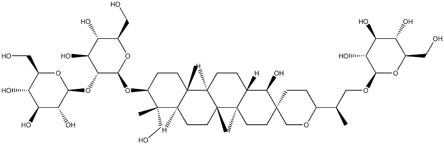 凤仙萜四醇苷 B,CAS:156764-82-8