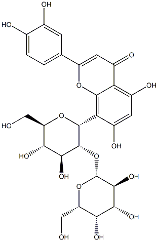 荭草素-2"-O-BETA-L-半乳糖苷,CAS:861691-37-4