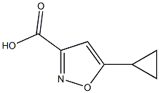 5-环丙基异恶唑-3-羧酸,CAS:110256-15-0