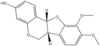 3-羟基-9,10-二甲氧基紫檀烷,CAS:73340-41-7